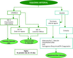 Isquemia arterial